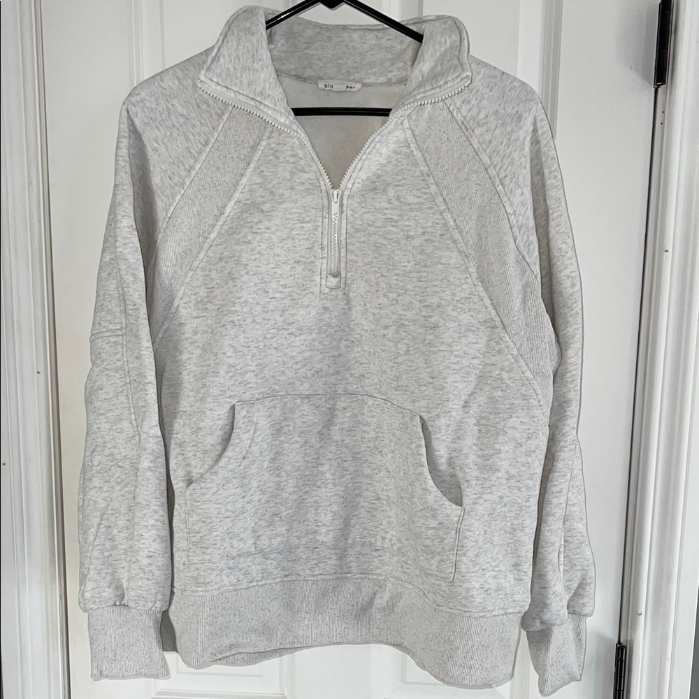 Blu Pepper Half-Zip Sweatshirt